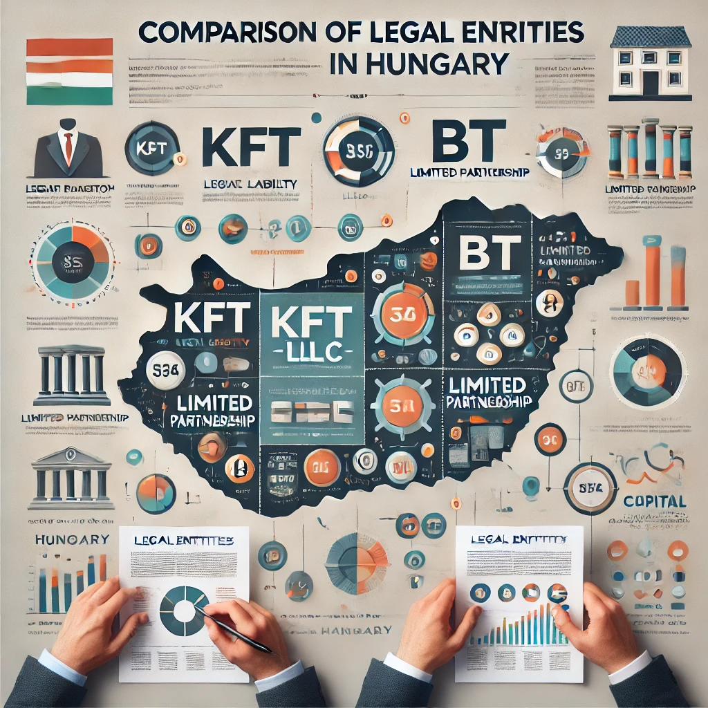 Les types d’entités juridiques en Hongrie