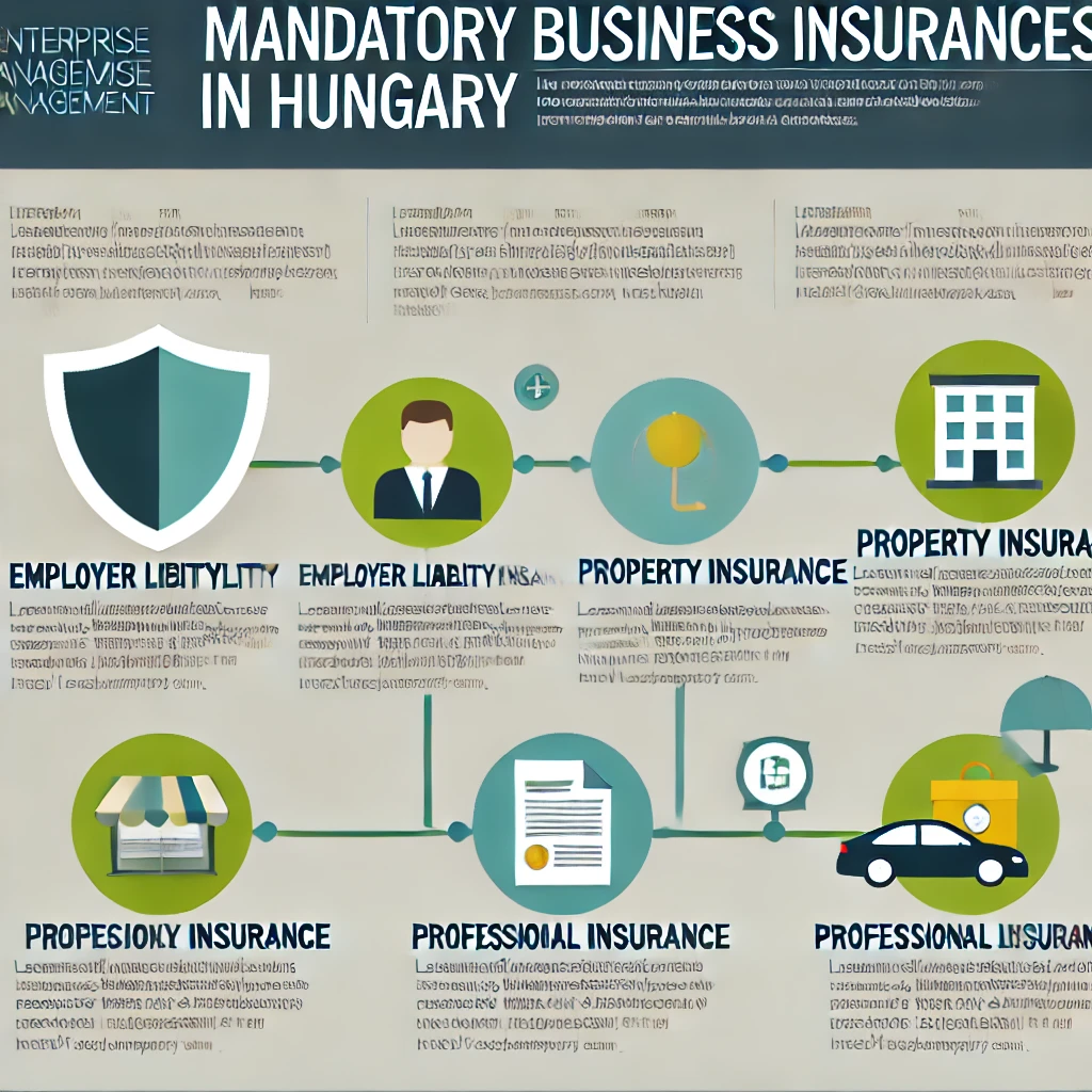 Les assurances obligatoires pour les entreprises en Hongrie